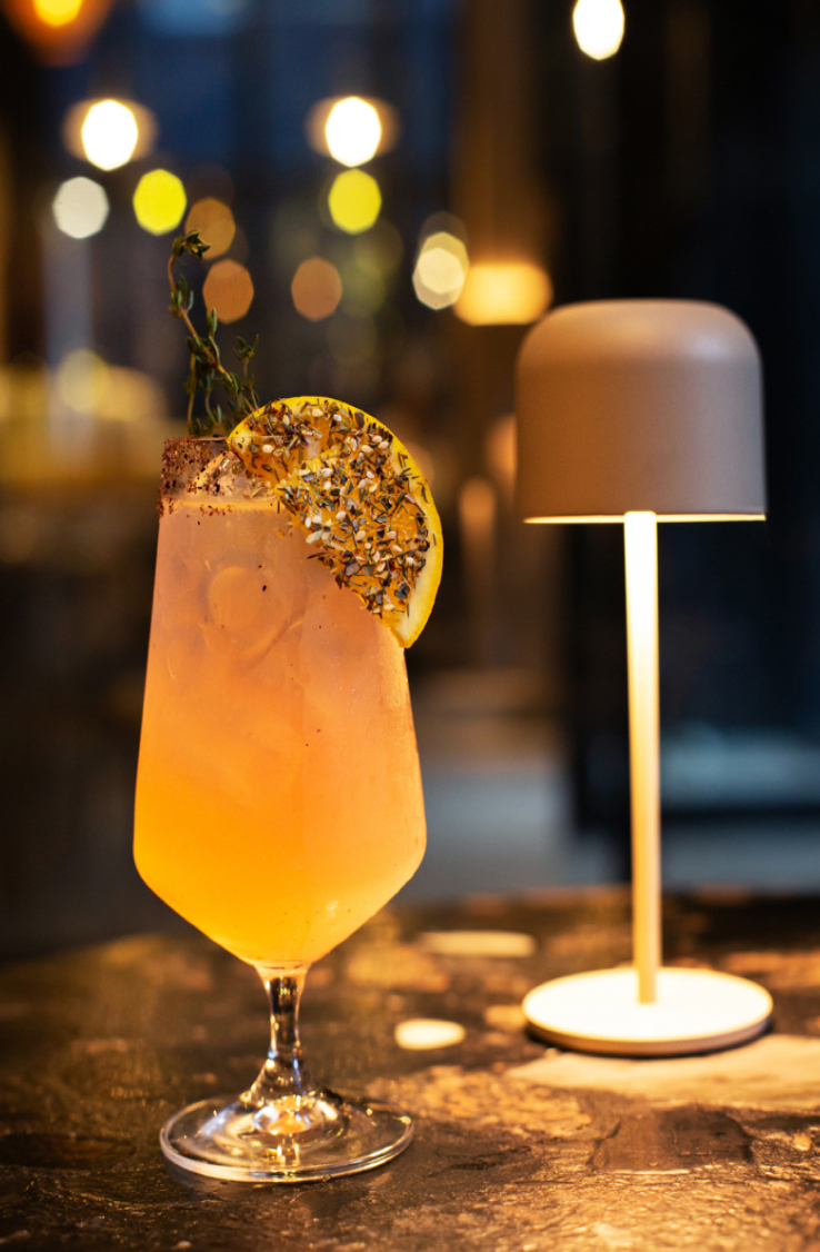 Orange cocktail